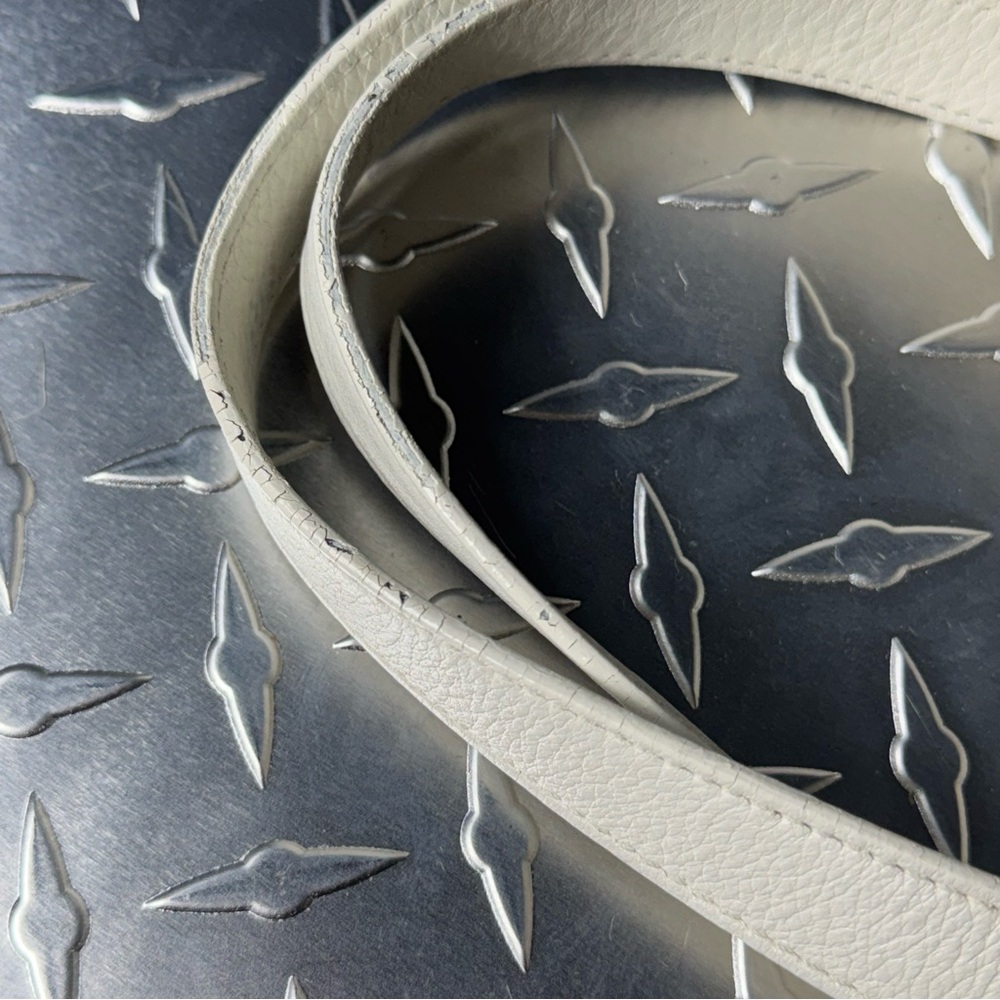 Dior Vintage Charm Logo Small Bowler Bag in White - Picture 7 of 11